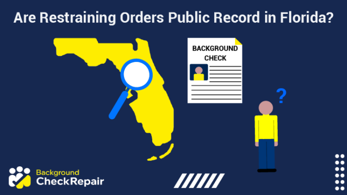 Are Restraining Orders Public Record In Florida? FL Protection Order Search