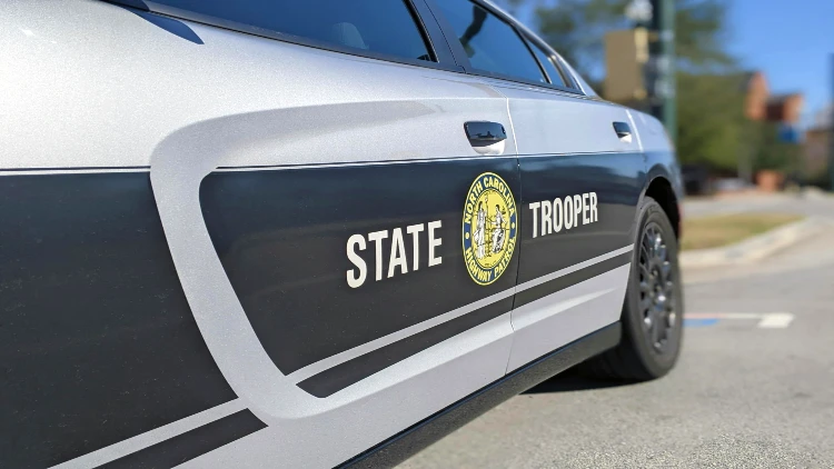 Image of a state trooper vehicle